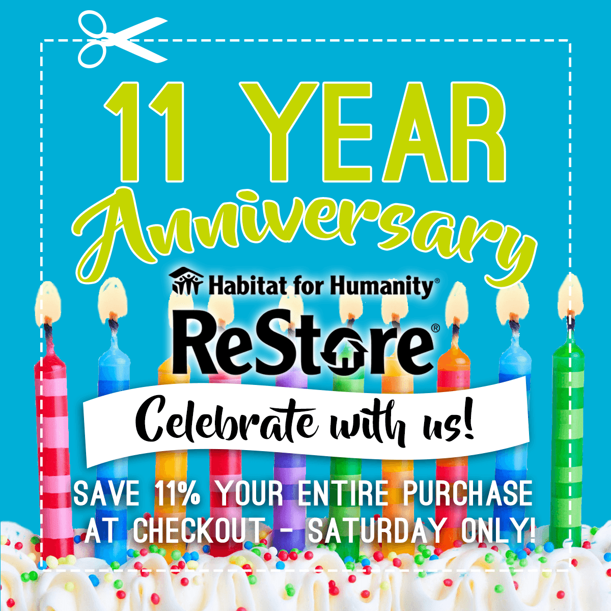 Restore’s 11th Anniversary Sale!