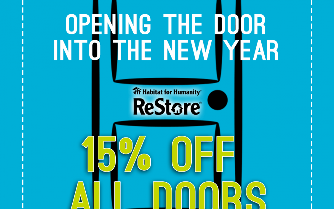 ReStore Sale – 15% Off Doors