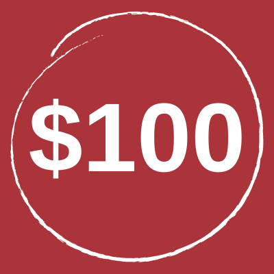 $100