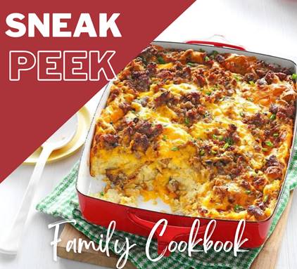 Cookbook Preview: Yummy Breakfast Egg Casserole