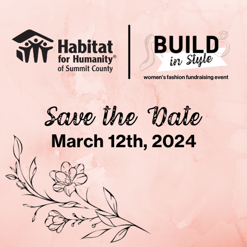 Build In Style Logo and Save the Date