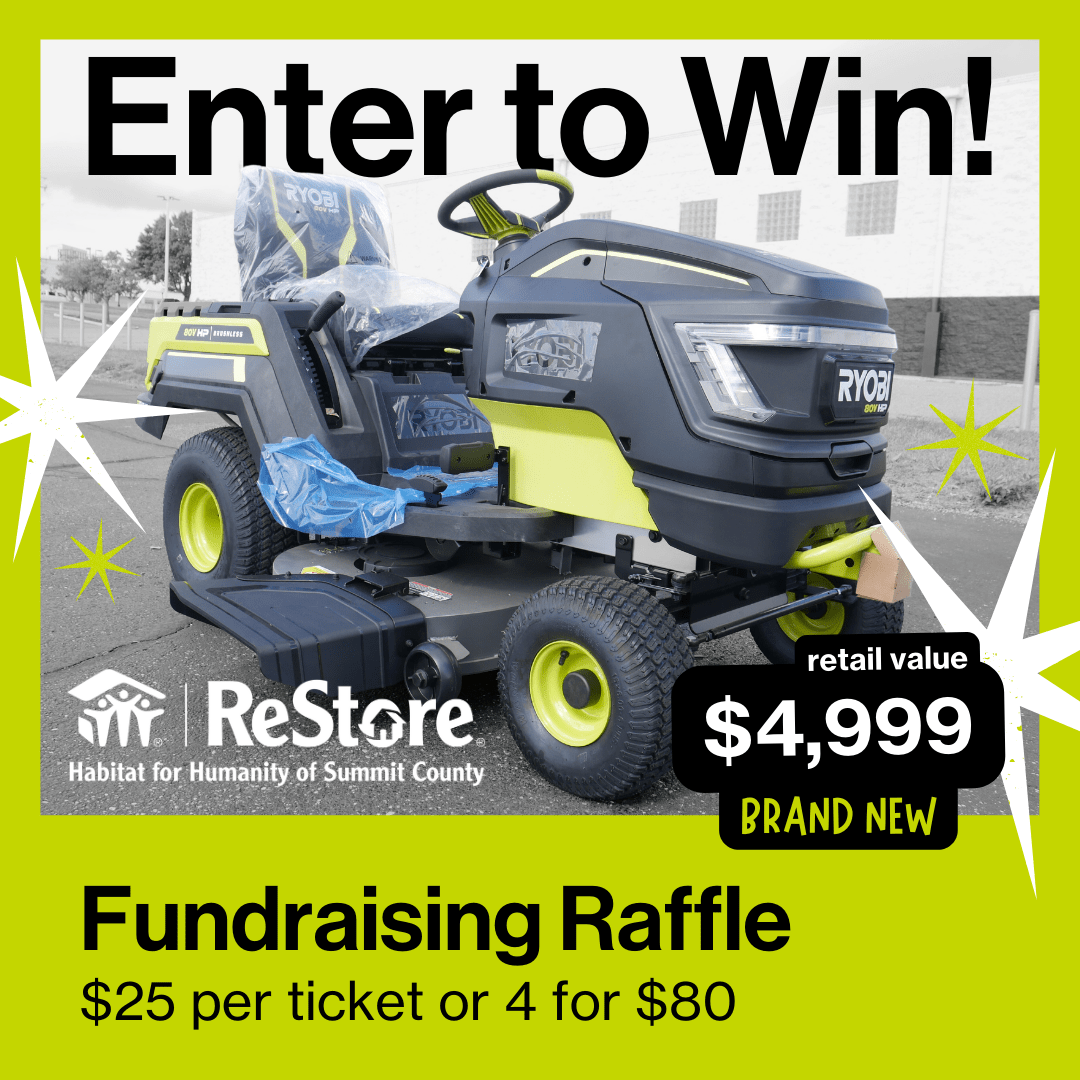 Electric Mower Raffle