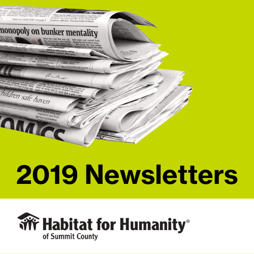 2019 Newsletters