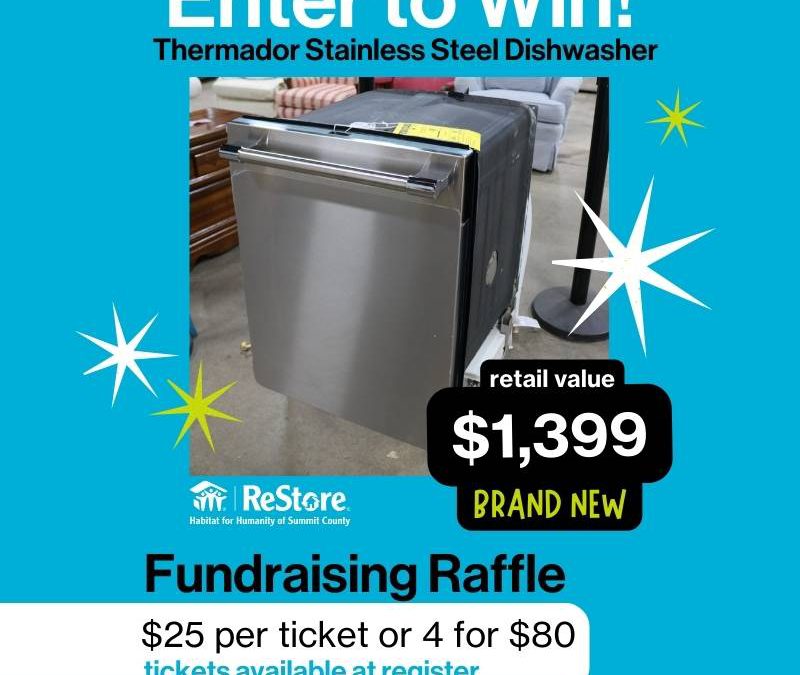 ReStore Raffle – Dishwasher