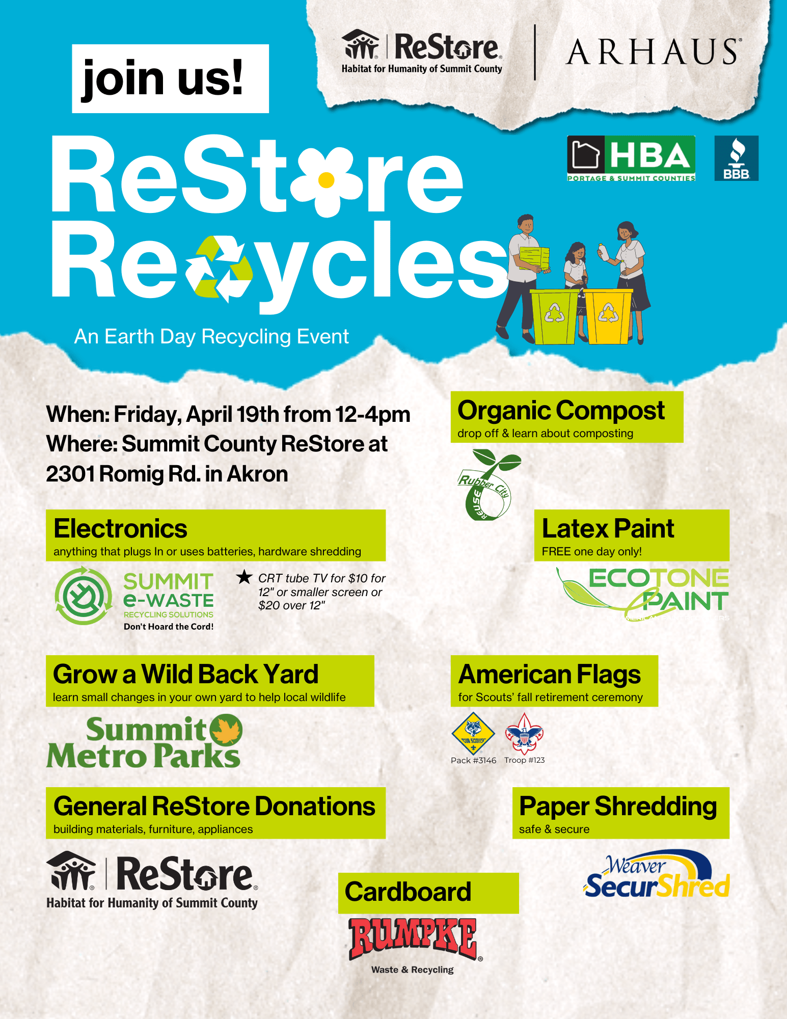 Earth Day Recycling Event 2024
