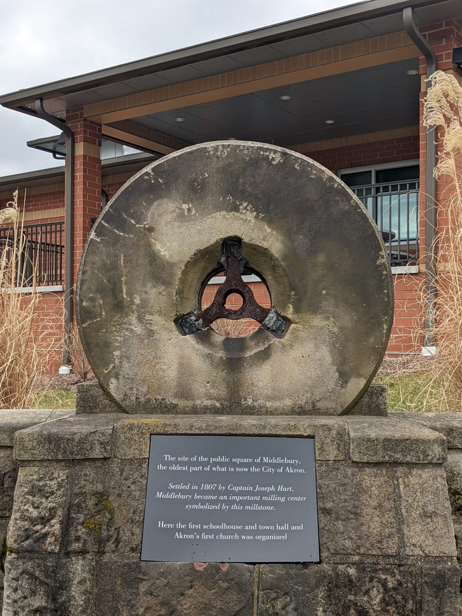 Middlebury Millstone Monument Revitalization