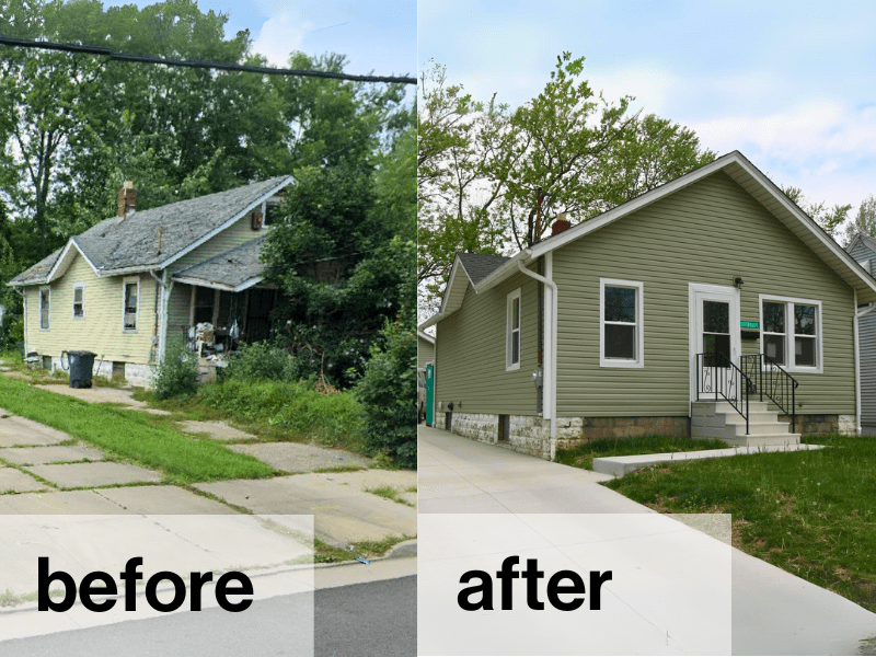 Before and After Photo Before and After Photo