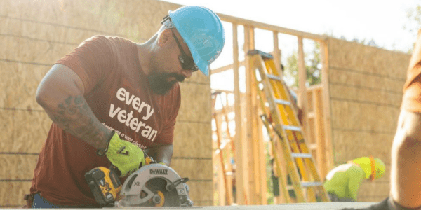 Volunteer with Saw Volunteer with Saw